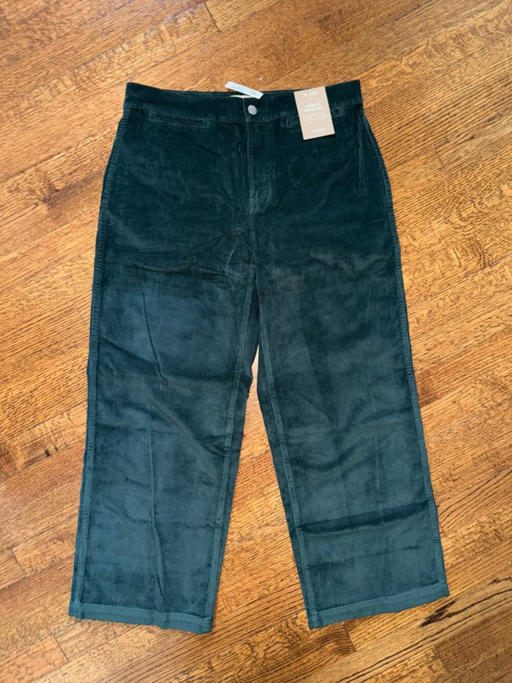 NWT Madewell Emmett Corduroy Pants
